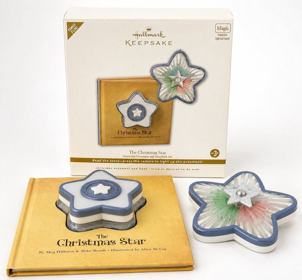 Hallmark Keepsake The Christmas Star 2012 Interactive Ornament Storybook Set